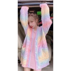Rainbow Pastel Cardigan
